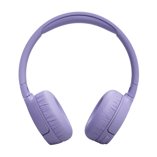 JBL Tune 670NC - Purple - Adaptive Noise Cancelling Wireless On-Ear Headphones - Back